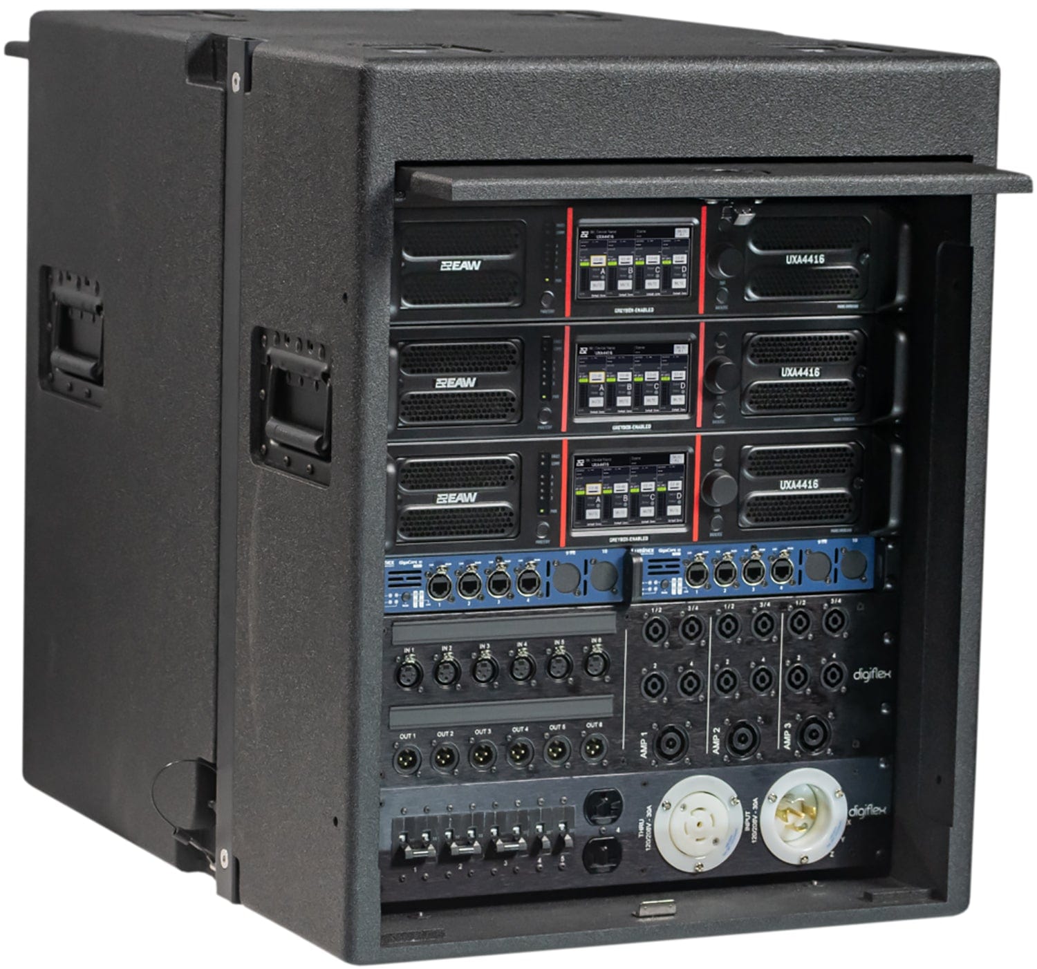 Power-Packed EAW 2072146 UXA4416 115-Volt Dual Amp Rack