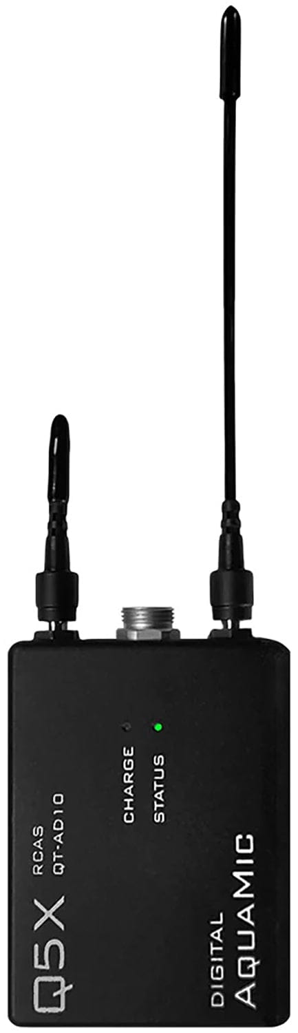 Shure Axient QTAD10A Q5X AquaMic - G57 Band: Crystal Clear Audio, Waterproof Wireless Bodypack