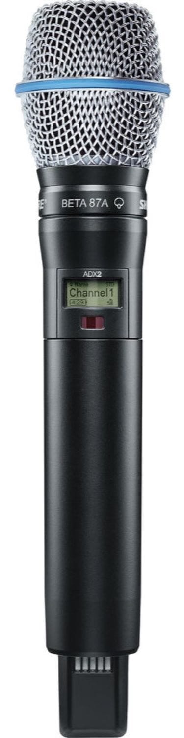Shure Axient ADX2/B87A X55 Band Handheld Wireless Microphone Transmitter - Your Ultimate Performance Companion