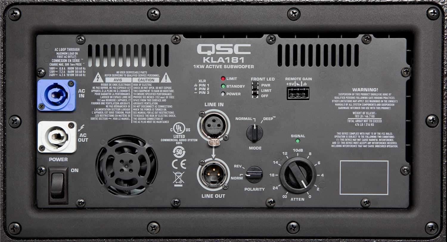 QSC KLA181 1000W 18