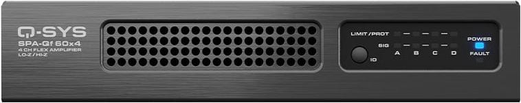 Q-SYS SPA-QF 60x4 High-Power 4-Channel Q-Sys Network Audio Amplifier