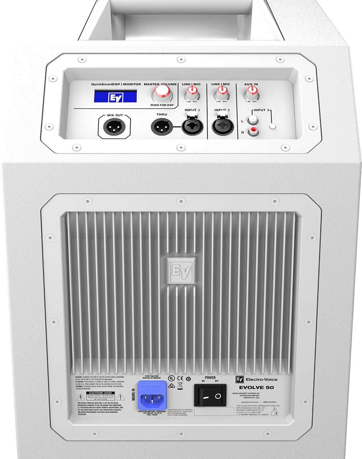 Electro-Voice EVOLVE 50 White Portable Column Array Speaker System Kit - Unleash Superior Sound!