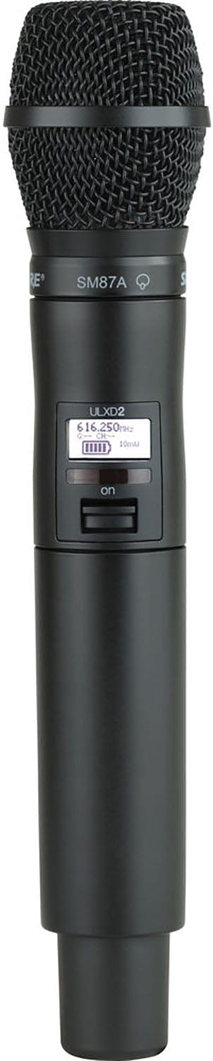 Shure ULXD2/SM87 Digital Handheld Transmitter - The Ultimate Vocal Performance Companion