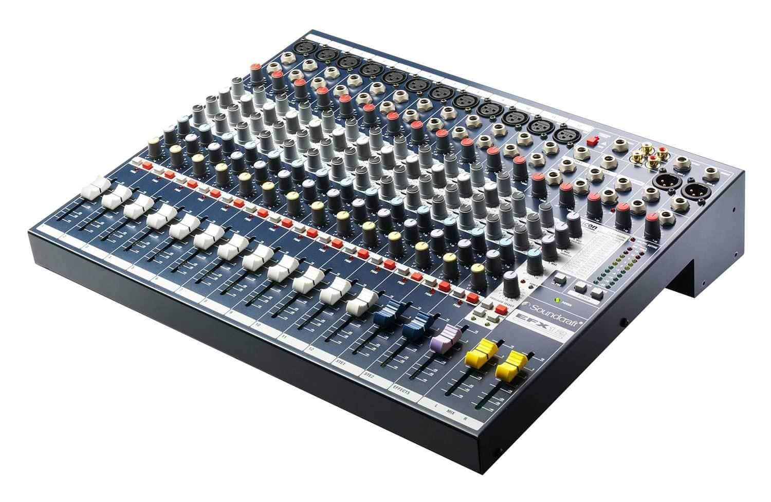 Soundcraft EFX12 Pro 12-Channel Mixer with Stunning FX