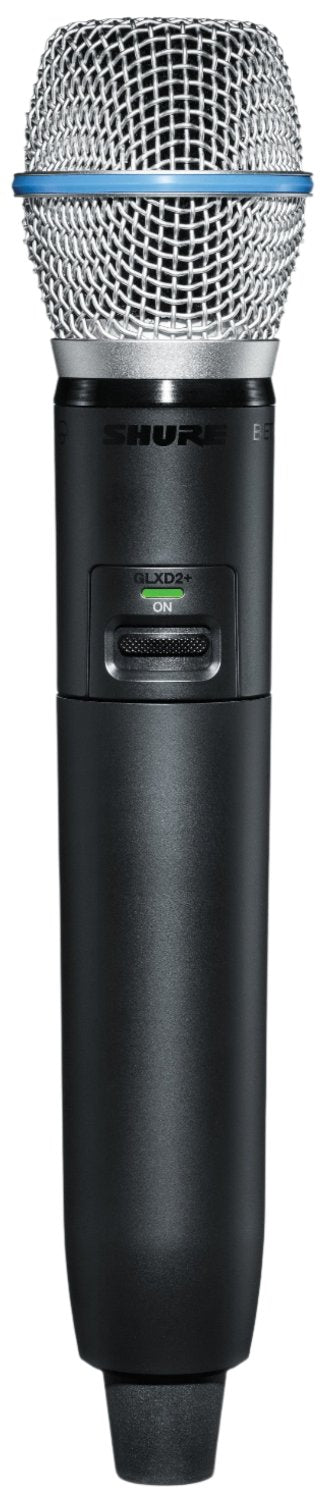 Shure GLXD24 Plus: The Ultimate Vocal System with Beta87A Handheld Microphone