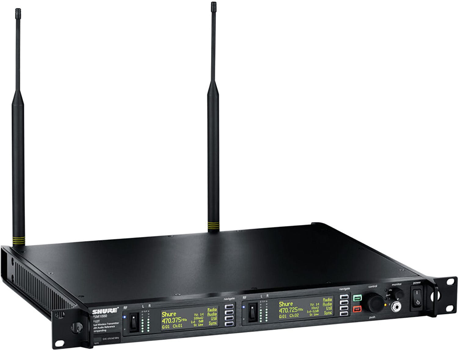Shure P10T-H22 Dual Rack Wireless Transmitter - The Ultimate Solution for PSM1000 Personal Monitor System