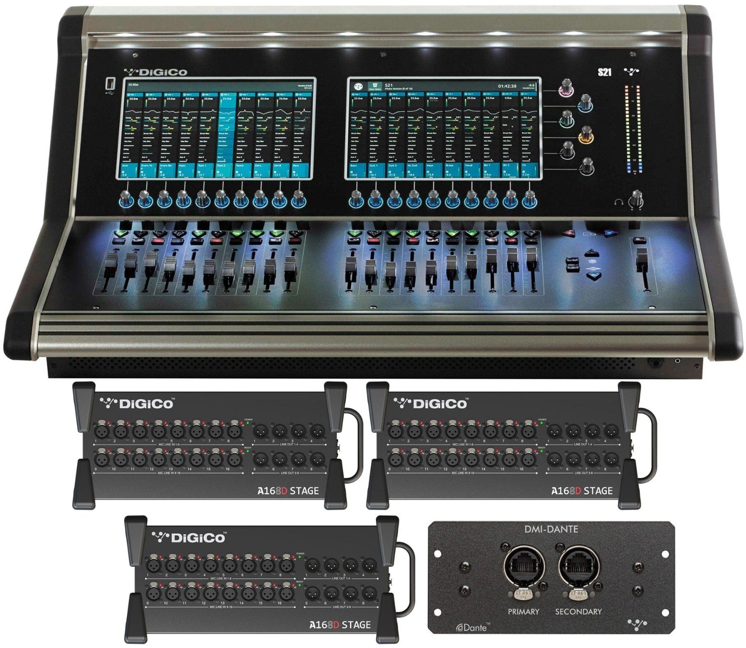 DiGiCo S21 Rack Pack - The Ultimate Live Sound Solution