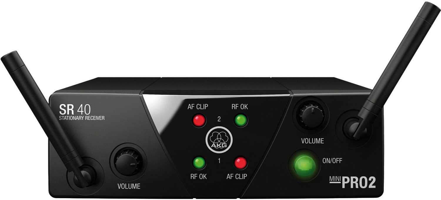 AKG WMS40 Mini2 Dual Wireless Vocal Microphone System - Your Ultimate Sound Solution