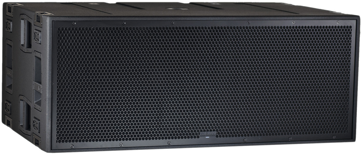 EAW SBX218 2x18-Inch Powered Subwoofer - Black, Delivers Thunderous Bass for Any Venue
