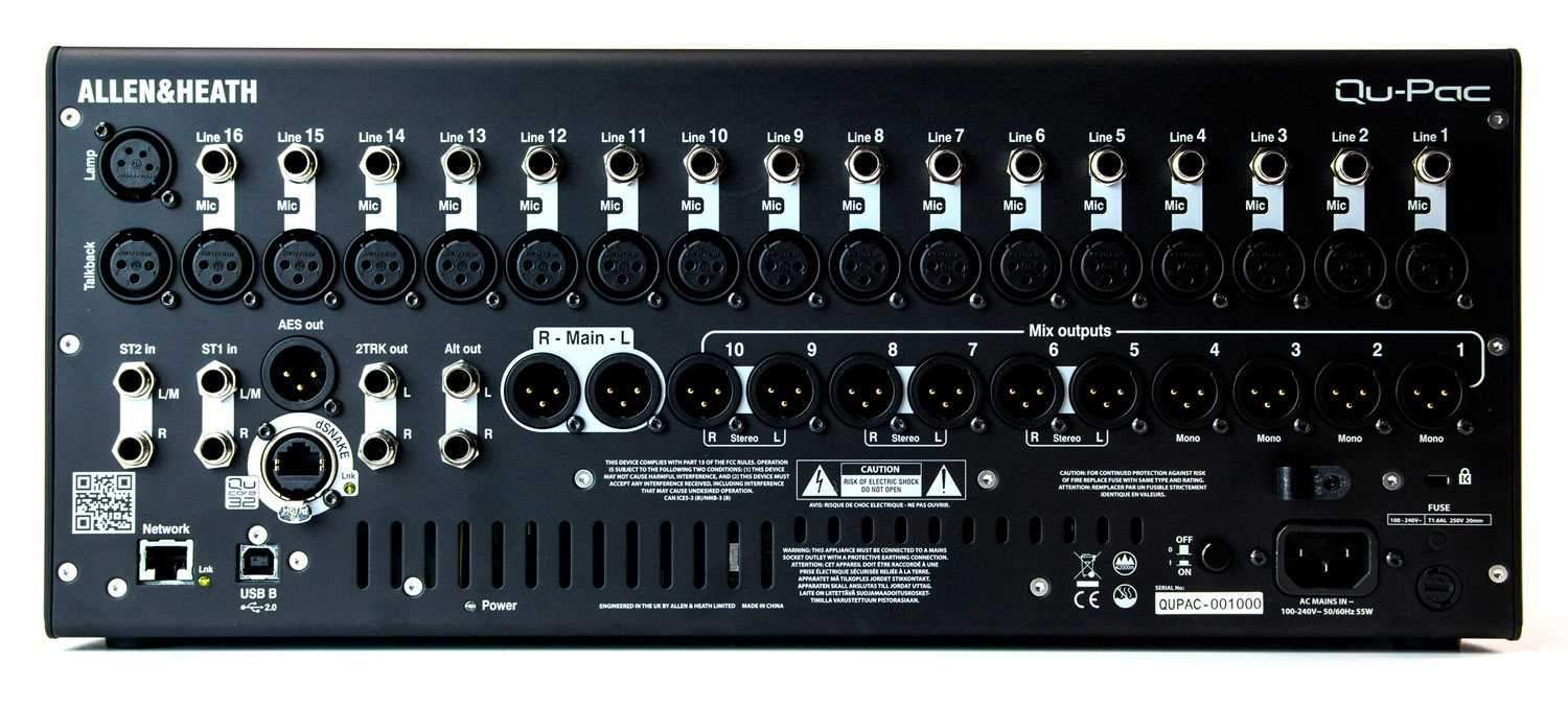 Allen & Heath QU-PAC-32 Compact Digital Mixer