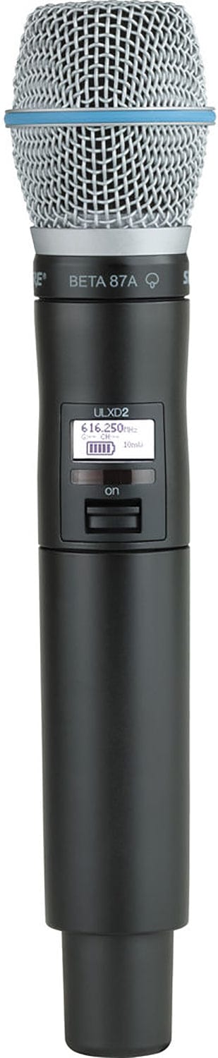 Shure ULXD2/B87A Digital Handheld Transmitter - X52 Band: Superior Sound for Performers