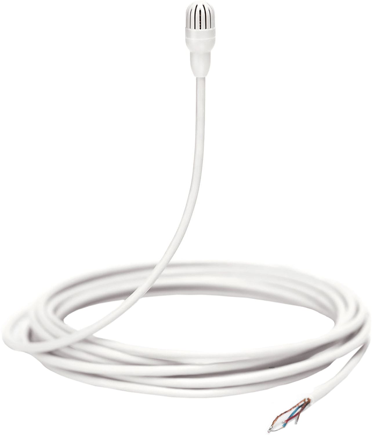 Shure TL47 TwinPlex Omnidirectional Lavalier Microphone - Bare Wire with Accessories - White - Your Ultimate Sound Solution