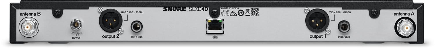 Shure SLXD14D-G58 Dual Combo System: Rock-Solid Audio for Every Performance