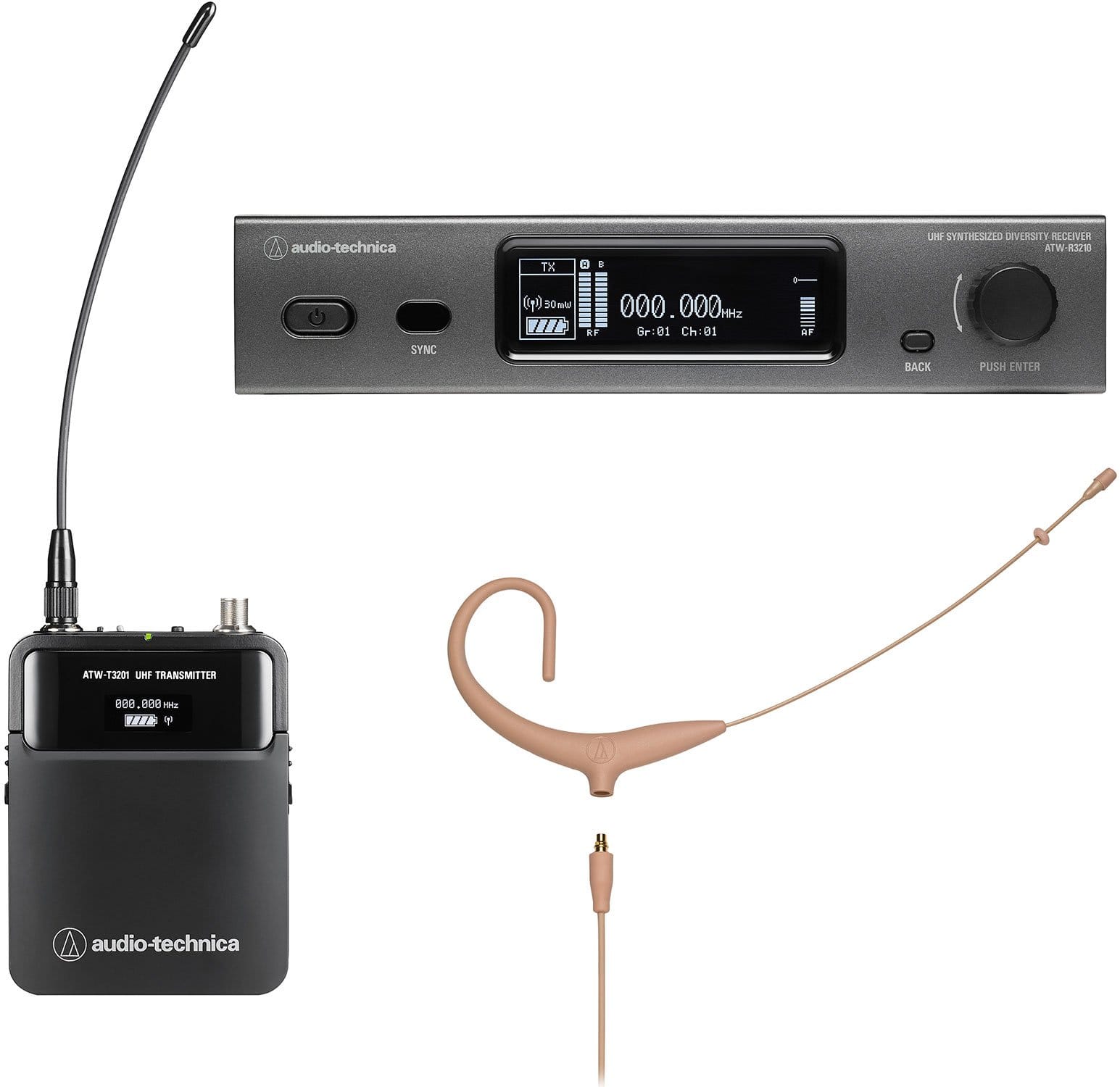 Audio-Technica NET 3000 SER with BP892XTH-CH 530-590 Professional Audio System