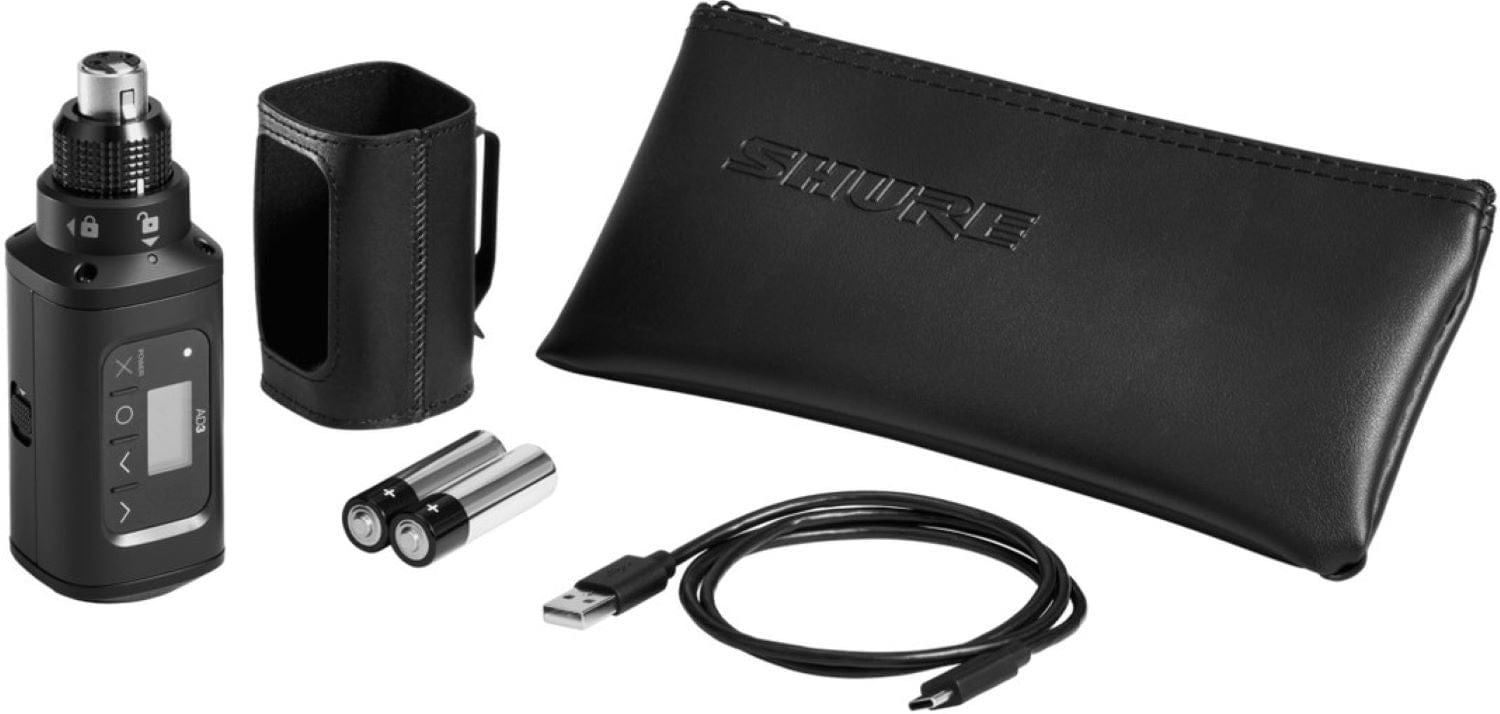 Shure Axient AD3 Digital Plug-on Transmitter - K54 Band: Your Ultimate Wireless Audio Solution