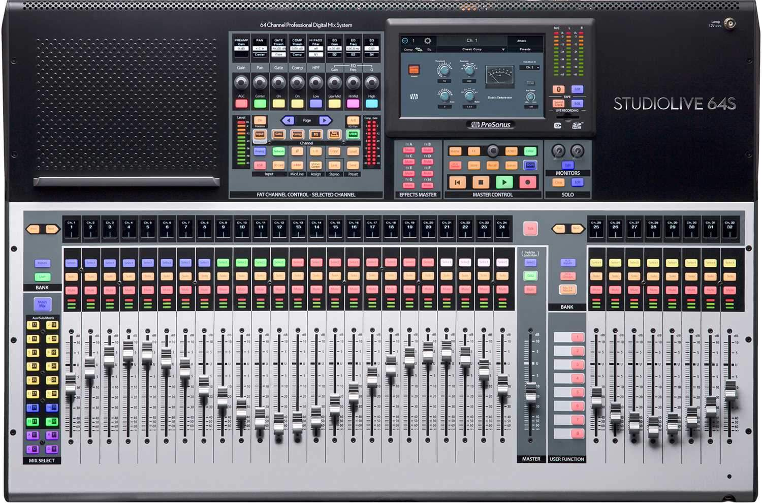PreSonus StudioLive 64S III: The Ultimate 64-Channel Digital Mixing Powerhouse