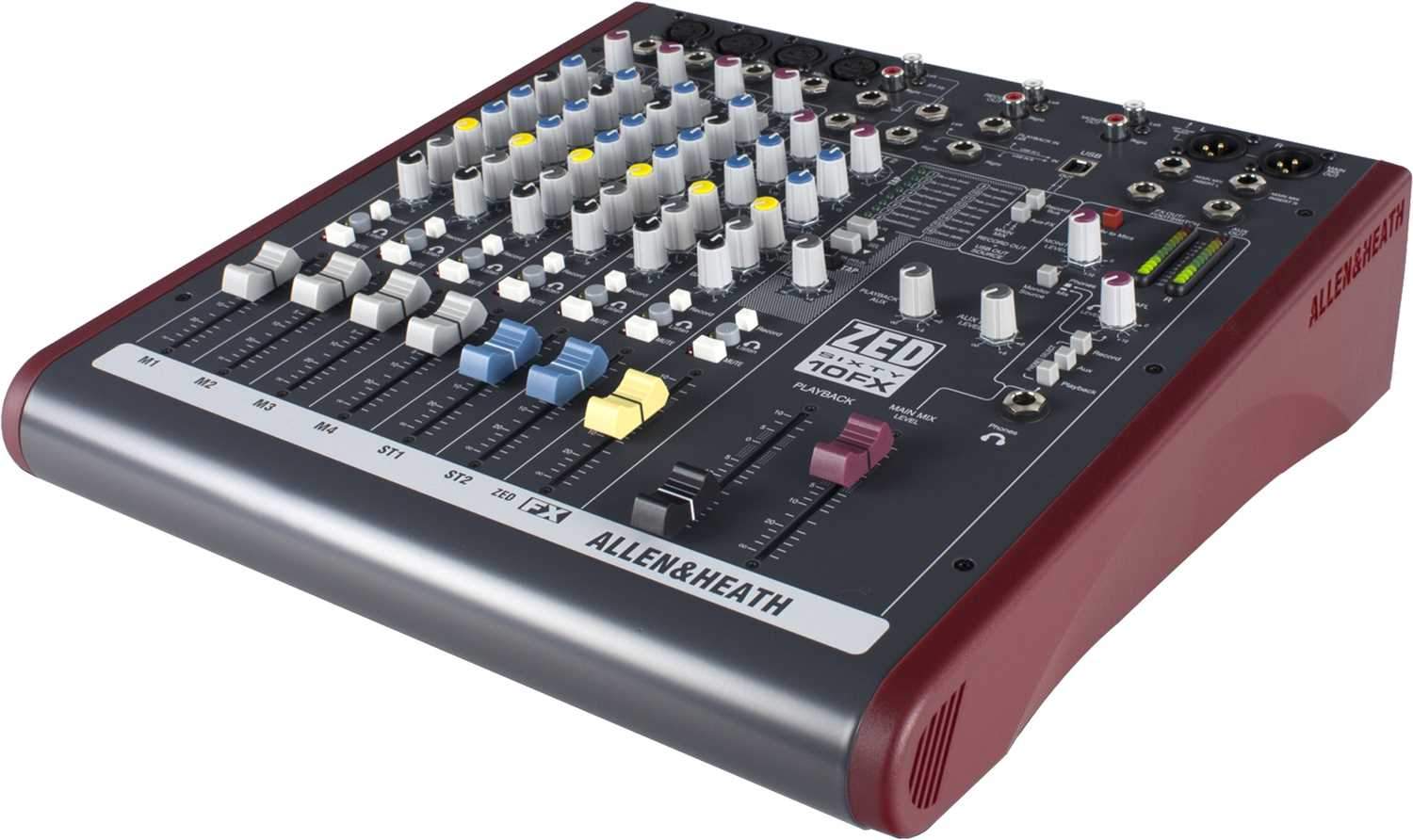 Allen & Heath ZED60-10FX: The Ultimate PA Mixer for Musicians