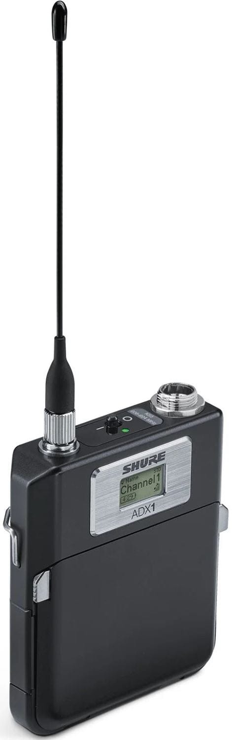 Shure Axient ADX1 K54 Band Bodypack Transmitter - Unleash Exceptional Performance