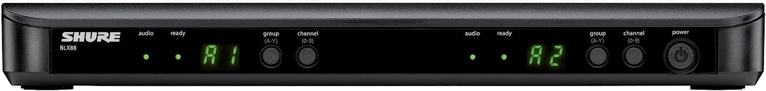 Shure BLX1288 Wireless Combo: PG58 Handheld & PGA31 Headset, H11 Band - Unleash Your Sound