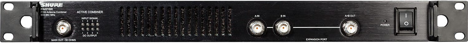 Shure PA821BX 8-Channel Antenna Combiner: The Ultimate Solution for PSM Wireless Systems (865-960 Mhz)