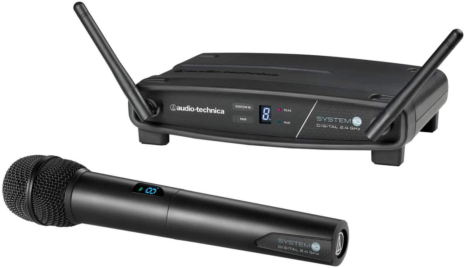 Audio Technica ATW-1102 Professional Digital Wireless Handheld Mic System