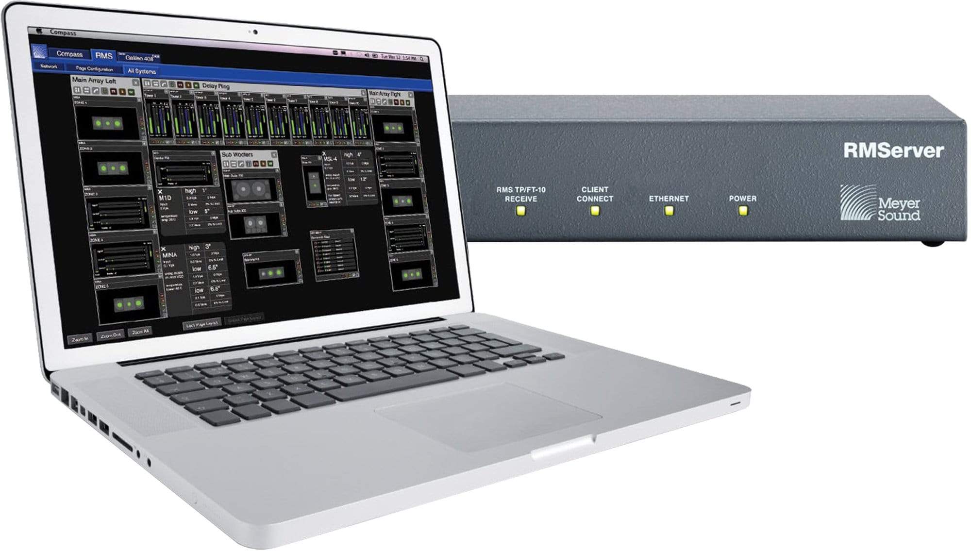 Meyer Sound RMS to Compass Control Interface - Optimize Your Sound System Effortlessly