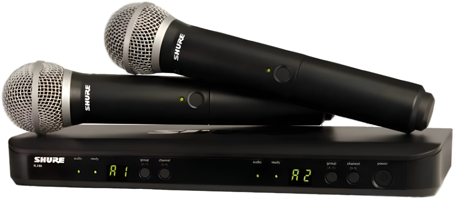 Shure BLX288/PG58 Dual Wireless Mic System - The Ultimate Sound Solution