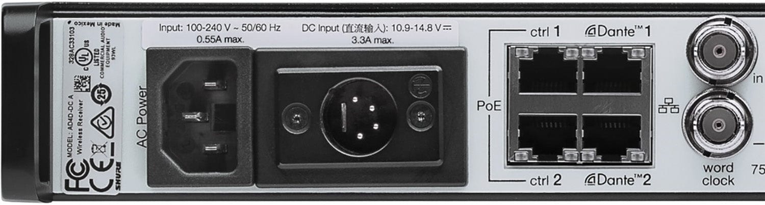 Shure AD4QUS=-B 4， - B