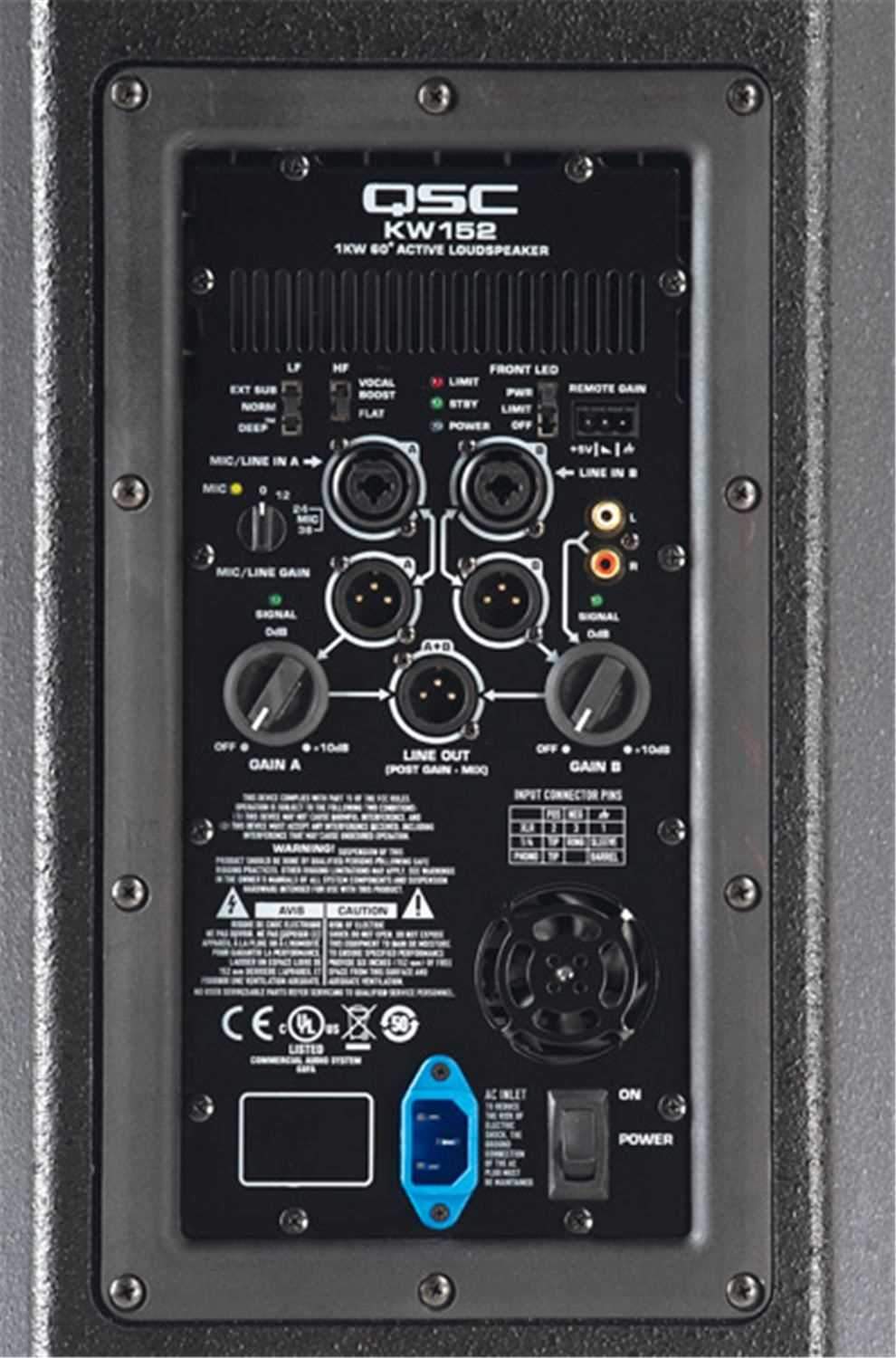 QSC KW152 1521000W，！
