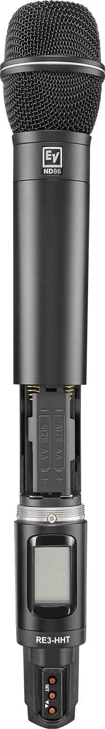 Electro-Voice RE3-HHT86-6M Handheld ND86 Wireless Mic Transmitter - Your Vocal Performance & Presentation Powerhouse