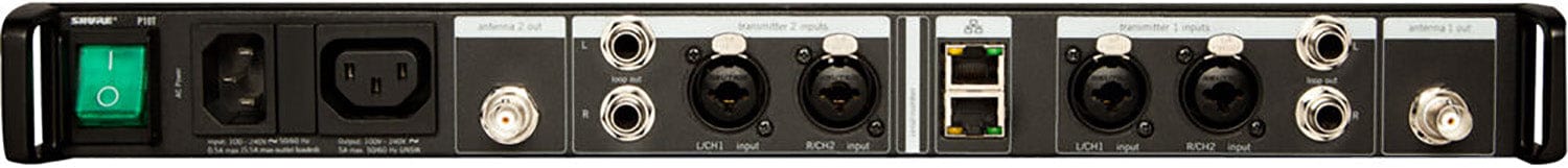 Shure P10T-H22 Dual Rack Wireless Transmitter - The Ultimate Solution for PSM1000 Personal Monitor System