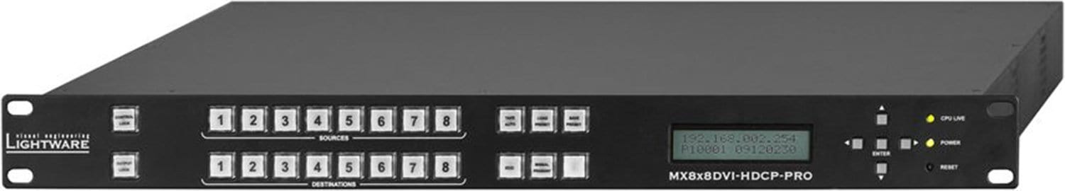 Lightware MX8X8 DVI HDCP Matrix Switcher - The Ultimate AV Solution
