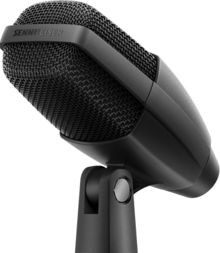 Sennheiser MD 421 Compact - The Ultimate Dynamic Cardioid Microphone with Drum Clamp