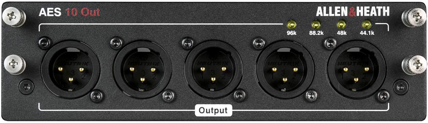 Allen & Heath M-DL-AES10O-A AES3 dLive I/O Card - Your Ultimate Audio Solution