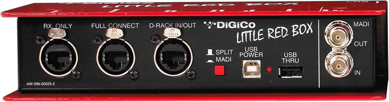 DiGiCo LRB Interface Little Red Box: Expand Your CAT5 Rack Connection