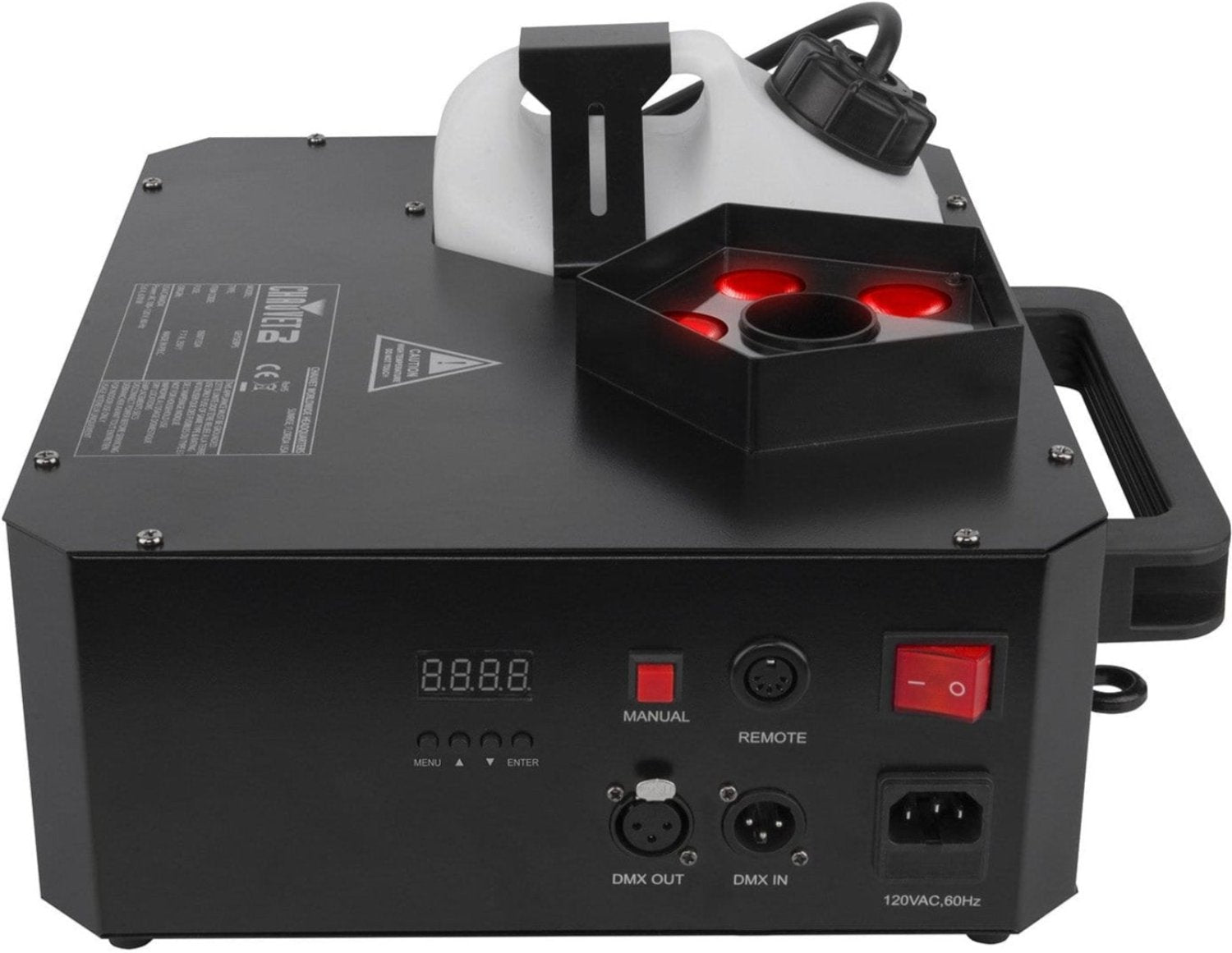 Chauvet Geyser P5: Colorful, Safe & Dynamic Fog Machine with FX Light