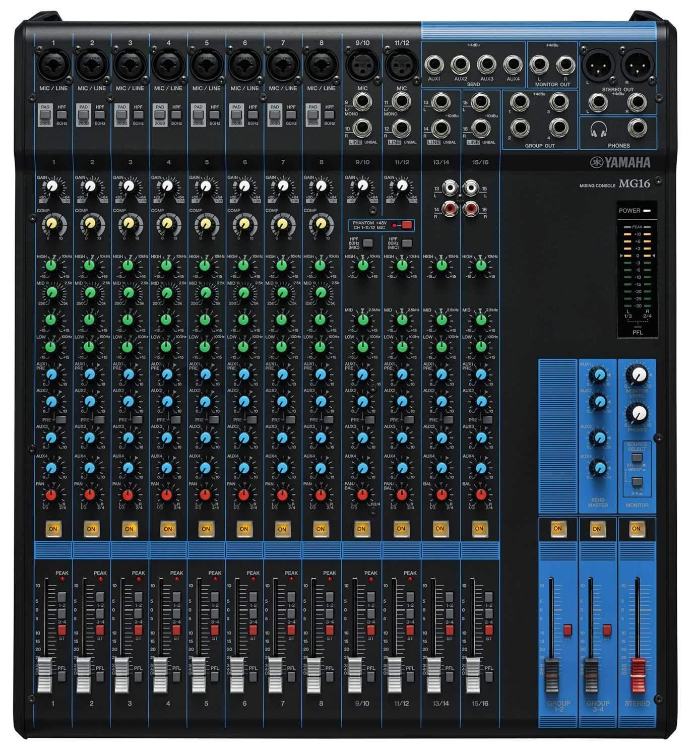 Yamaha MG16: The Ultimate Live Sound PA Mixer