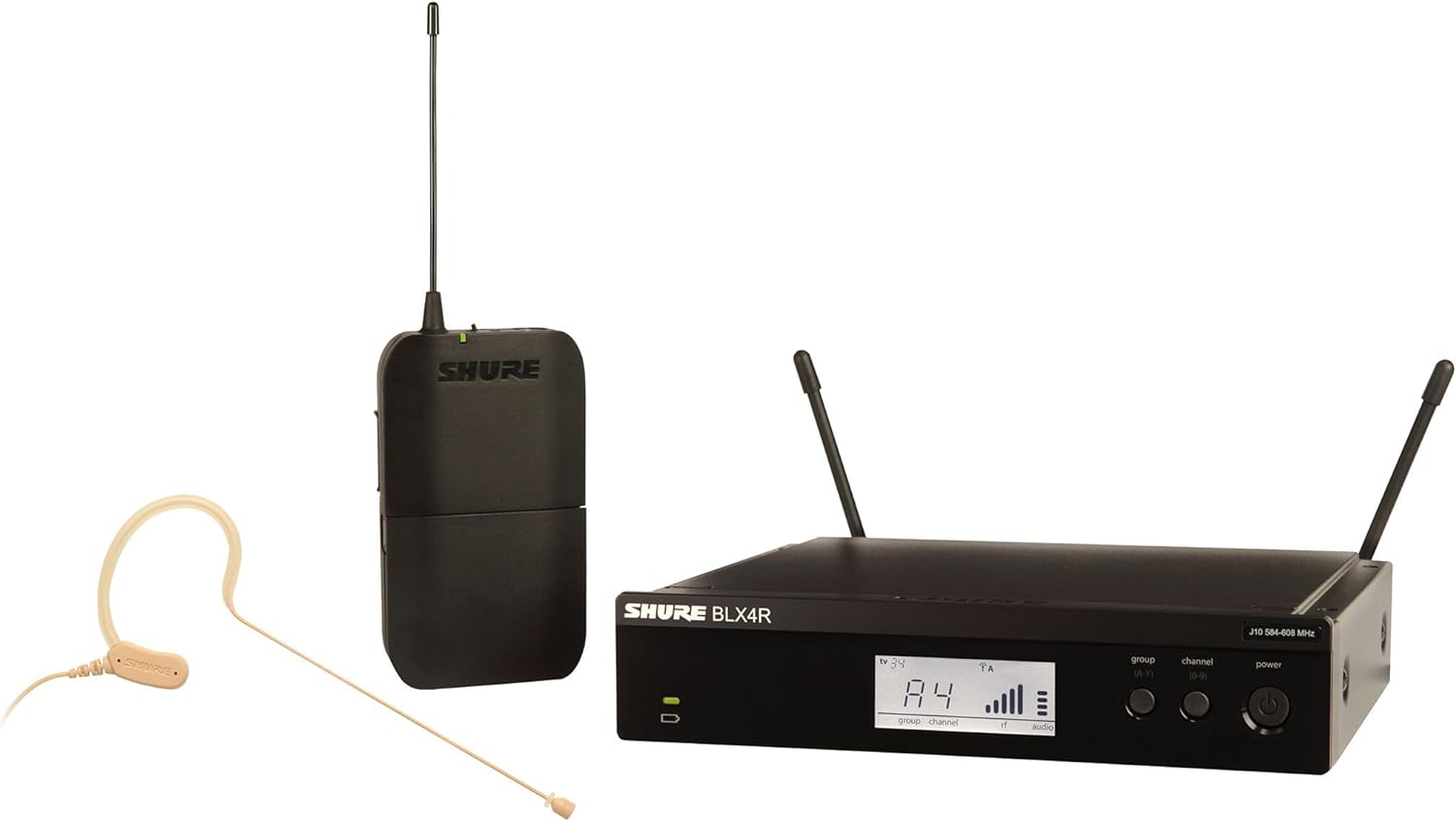 Shure BLX14R Wireless Rack-mount Presenter System - The Ultimate Solution for Crystal Clear Audio