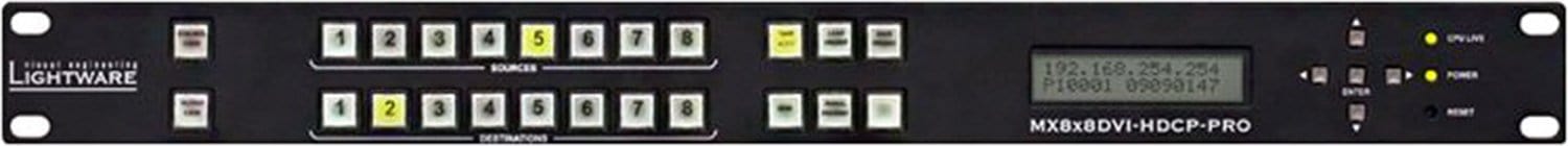 Lightware MX8X8 DVI HDCP Matrix Switcher - The Ultimate AV Solution