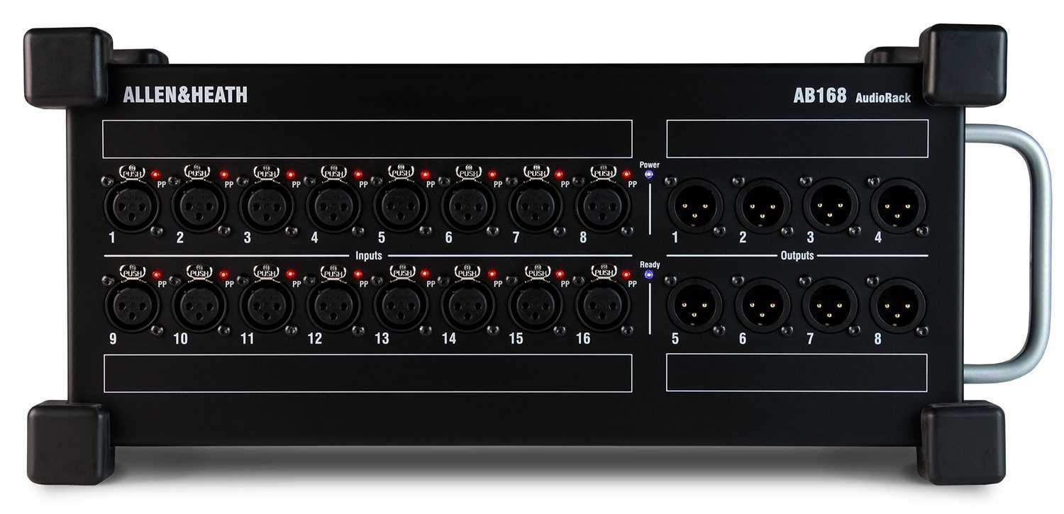 Allen & Heath AB168 Digital Stage Box - The Ultimate Solution for GLD & Qu Mixing Systems