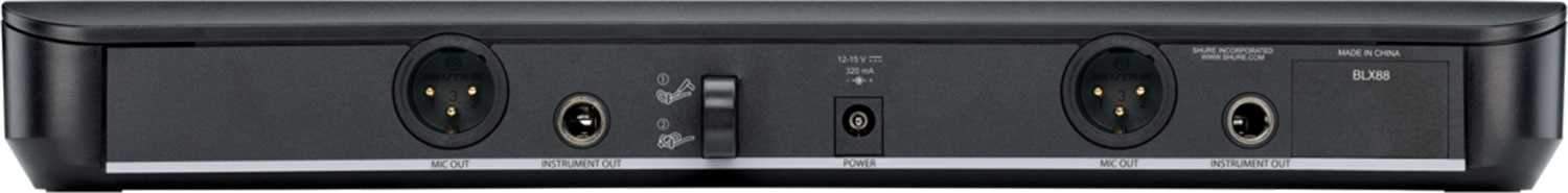 Shure BLX288/SM58 Dual Wireless Vocal System - The Ultimate Sound Solution