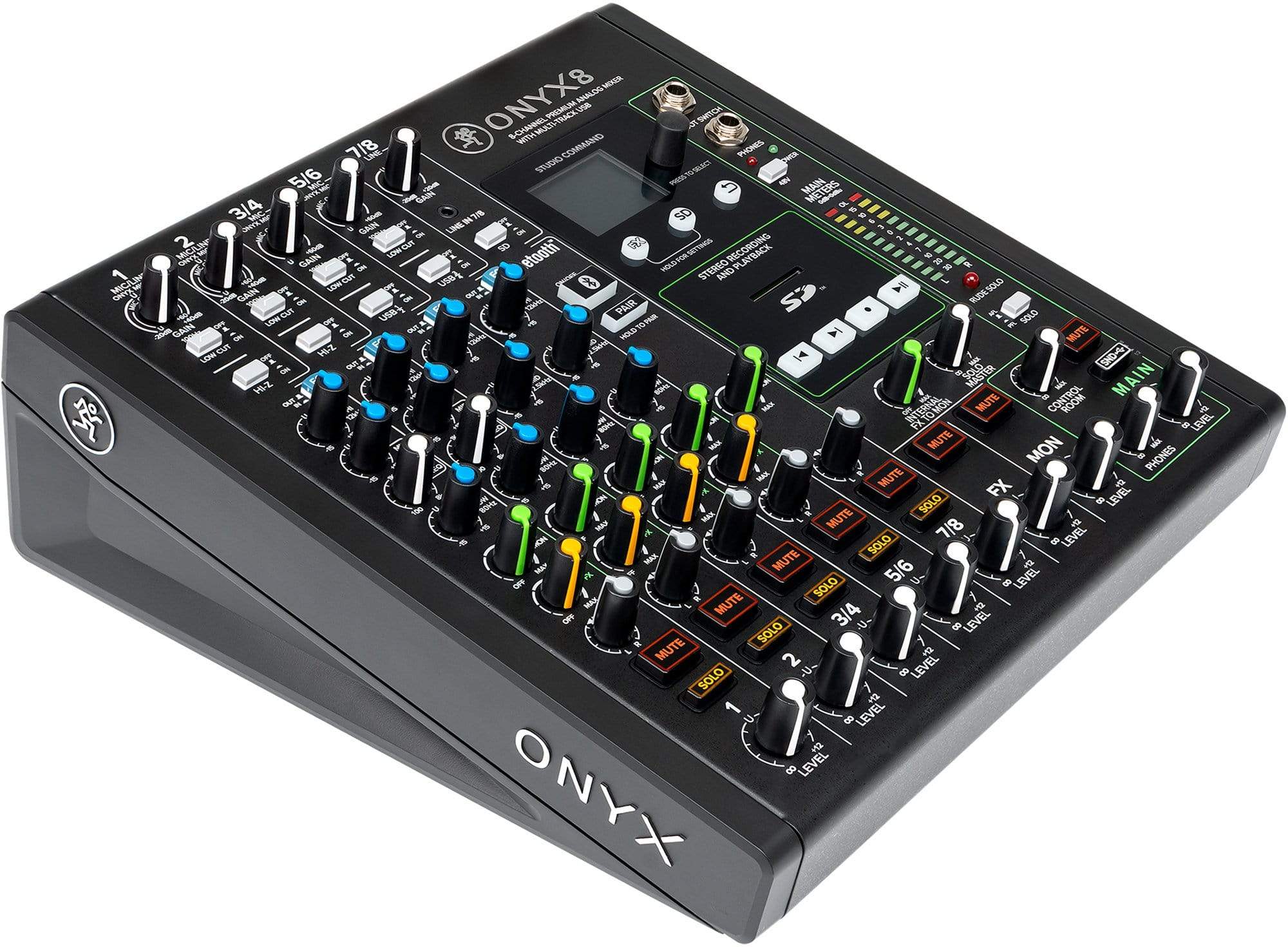 Mackie Onyx8 8-Channel USB Analog Mixer - Your Audio Solution for Every Setting