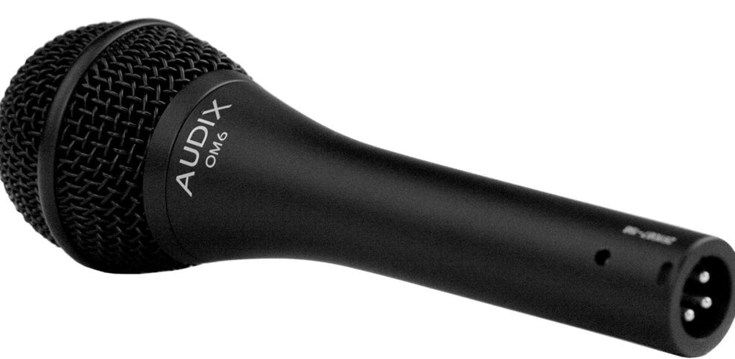 Audix OM6 Pro Dynamic Vocal Microphone - Your Ultimate Live & Studio Companion