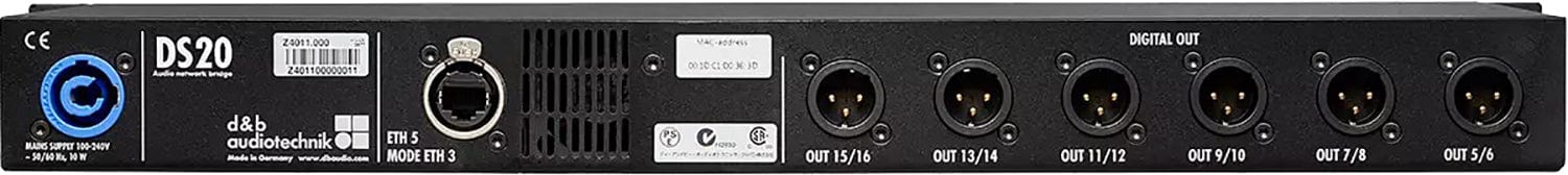 D&B Audiotechnik Z4011.000 DS20: The Ultimate Audio Network Bridge