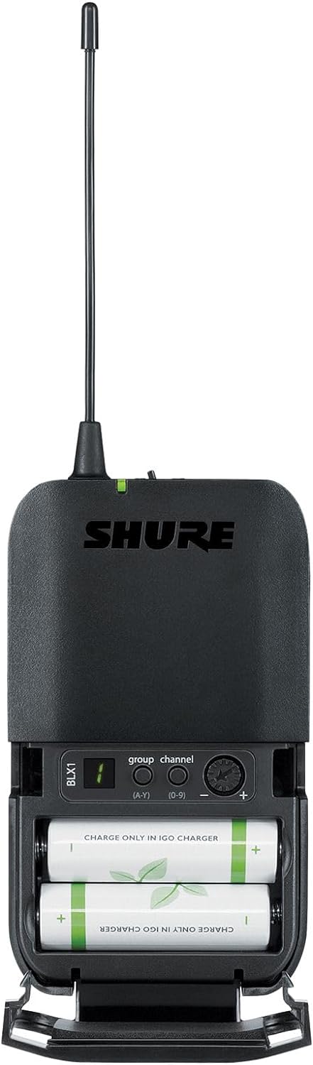 Shure BLX188 Wireless Dual Presenter System - H11 Band with Two CVL Lavalier Microphones: Unleash Your Presentation Power