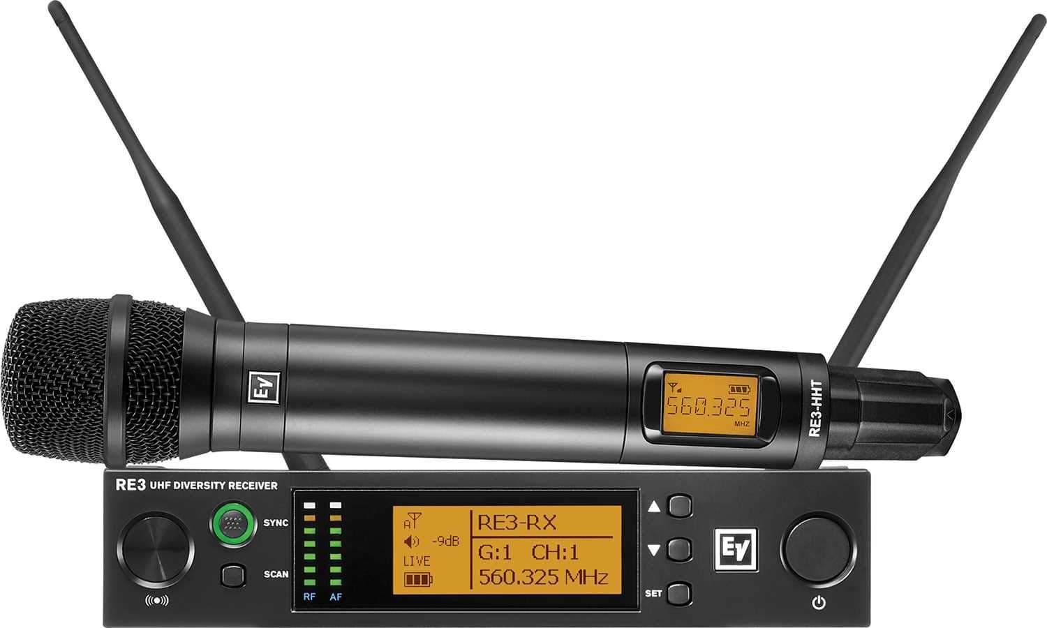 Electro-Voice RE3 RE420 5H Wireless Handheld Microphone Set - Your Ultimate Vocal and Presentation Companion