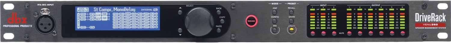 DBX Venu360 - The Ultimate Speaker Management System