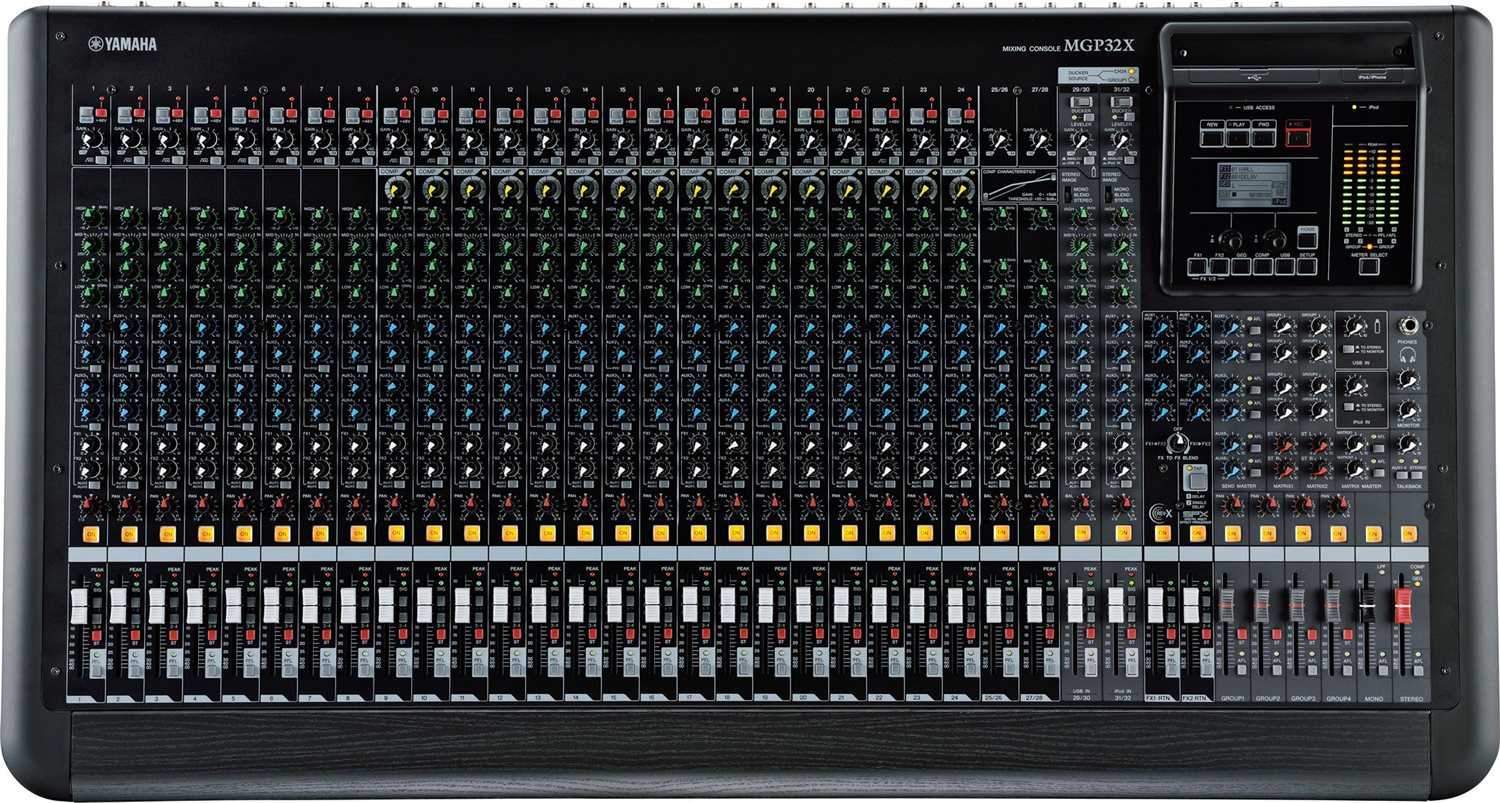 Yamaha MGP32X: The Ultimate 32-Input 4-Bus PA Mixer with USB