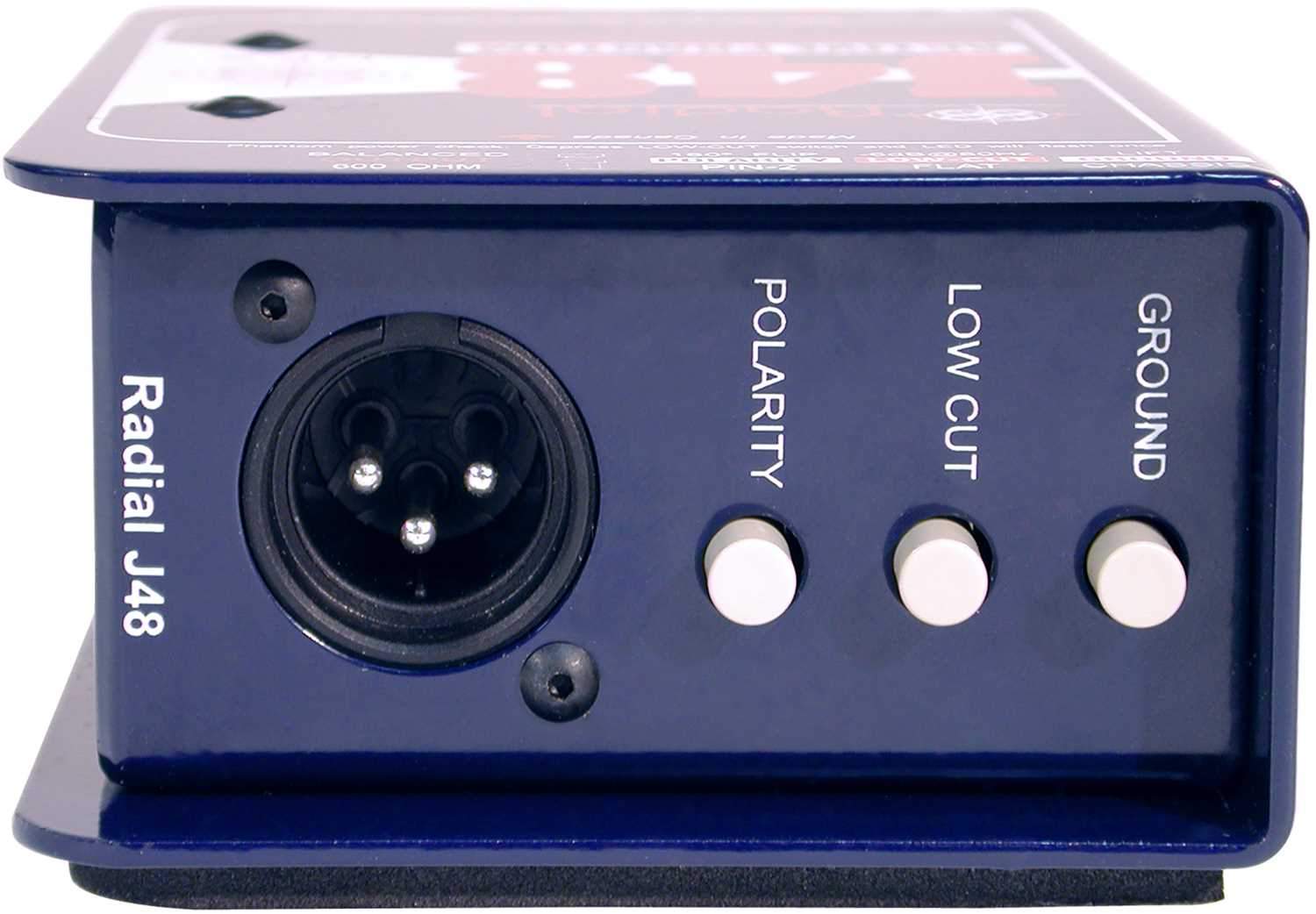 Radial J48 48-Volt Phantom Powered Active DI Box - The Ultimate Sound Solution
