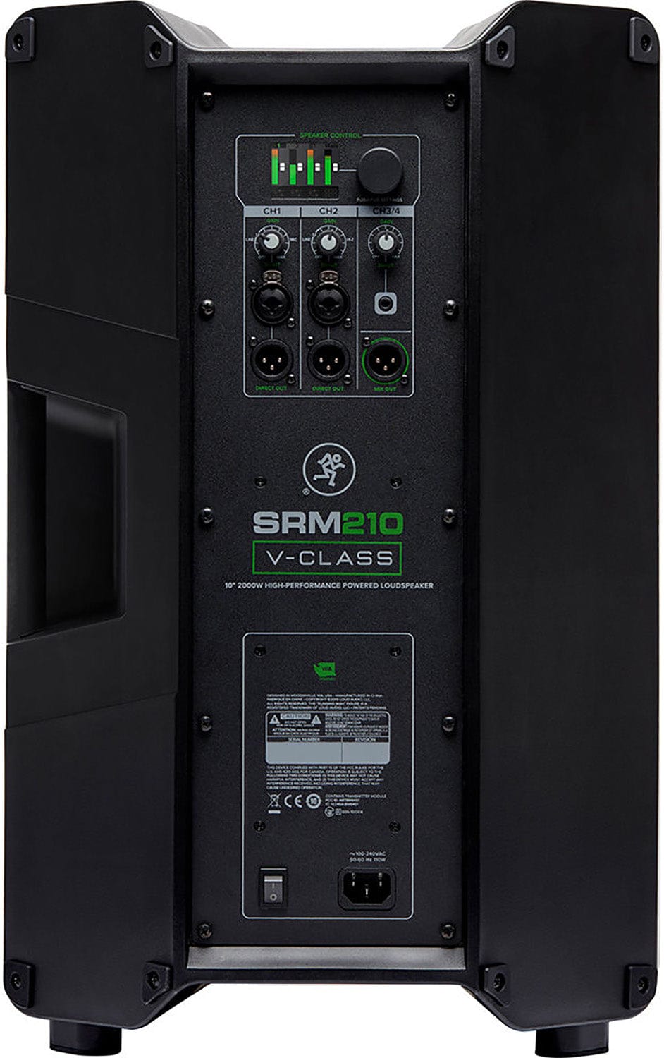 Mackie SRM210 V-Class 10-Inch High-Performance 2000 Watt Powered Loudspeaker